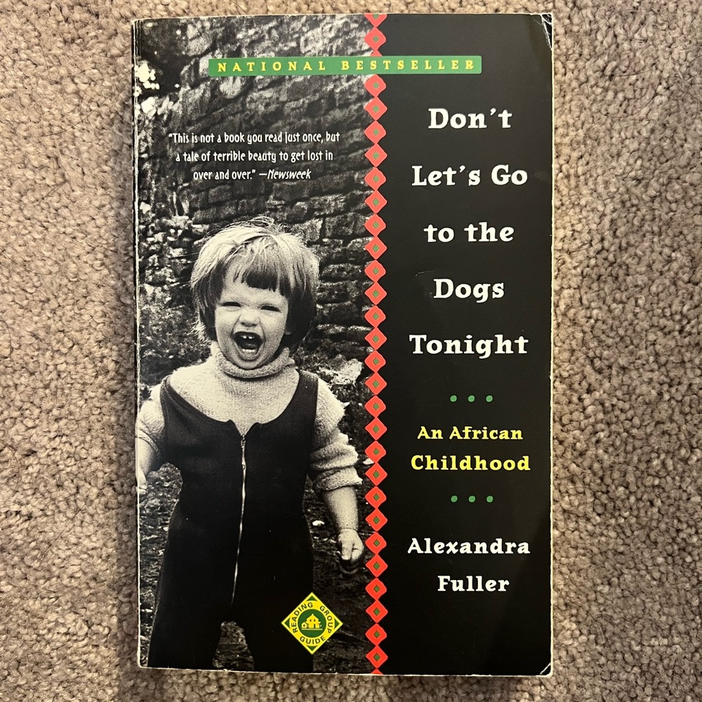 Don't Let's Go to the Dogs Tonight Book